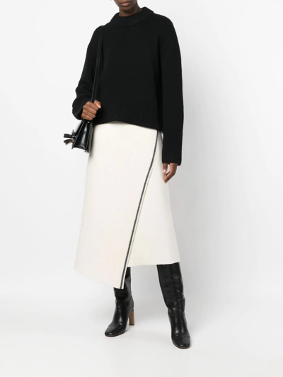 Lisa Yang Heidi Cashmere Turtleneck Sweater In Schwarz