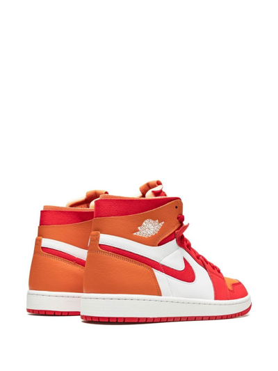 Shop Jordan Air  1 Zoom Cmft "red Hot Curry" Sneakers In Orange