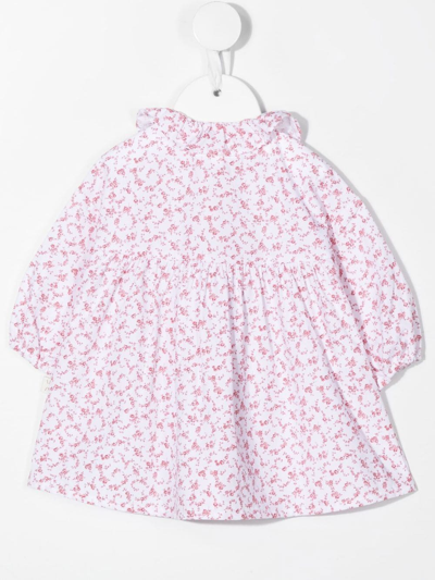 Shop Teddy & Minou Floral-print Blouse In Rosa