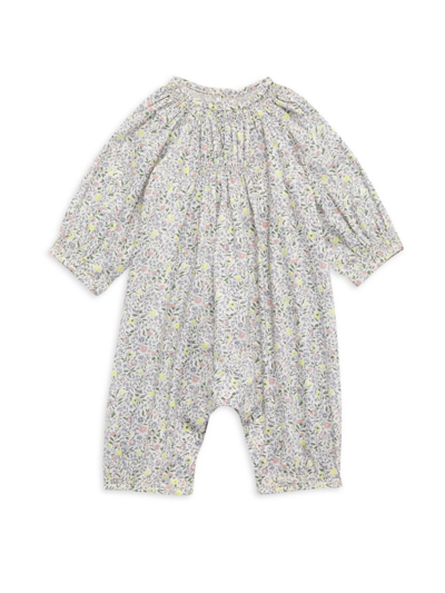 Shop Bonpoint Baby Girl's Theme Newborn Combinaison Luce Romper In Floral