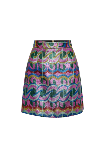 Shop Rebecca Vallance -  Tatiana Skirt  - Size 14 In Multi