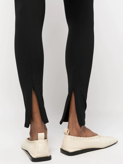 Shop The Row Lanza High-waist Leggings In Black