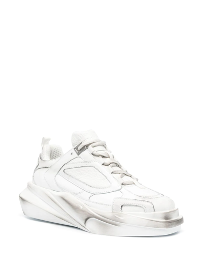 Shop Alyx Chunky Low-top Sneakers In Weiss