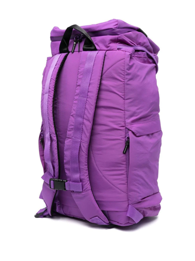 Shop Adidas By Stella Mccartney Recycled-nylon Backpack In Violett