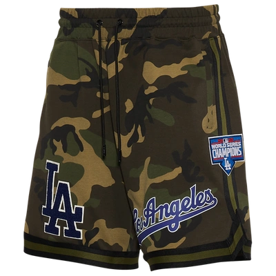 Shop Pro Standard Mens Los Angeles Dodgers  Dodgers Team Shorts In Multi/green