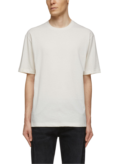 Shop The Row ‘errigal' Short Sleeve Organic Cotton T-shirt In White