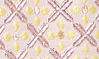 River Island Floral Jacquard Longline Jacket In Medium Pink