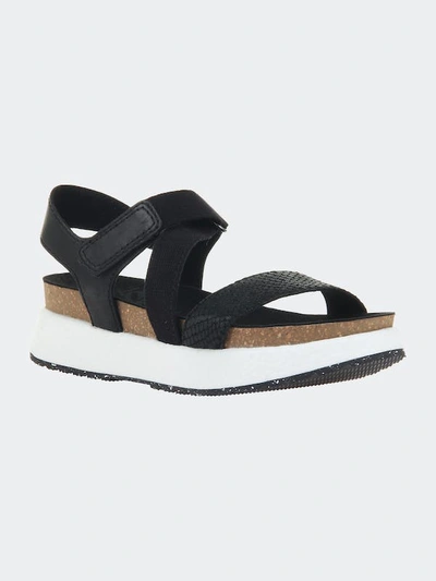 Shop Otbt Sierra Platform Sandals In Black