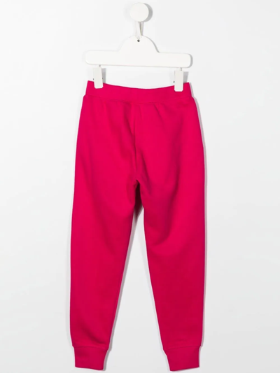 Shop Ralph Lauren Polo Pony Motif Sweatpants In Pink