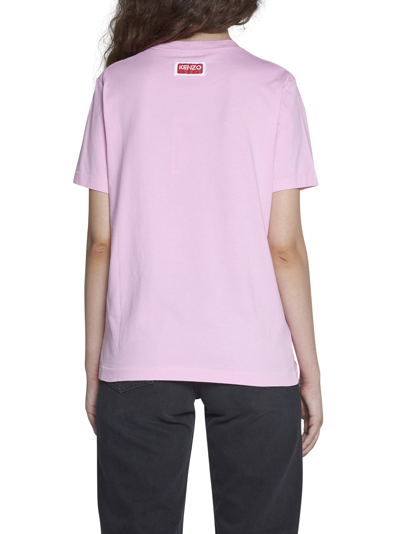 Shop Kenzo T-shirt In Rose