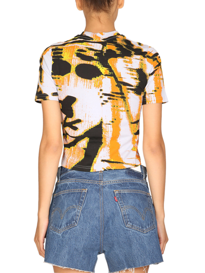 Shop Mcq By Alexander Mcqueen T-shirt With Print In Multicolor