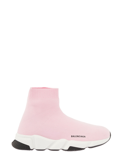 Shop Balenciaga Sneaker Speed In Maglia Rosa  Bambina In Pink