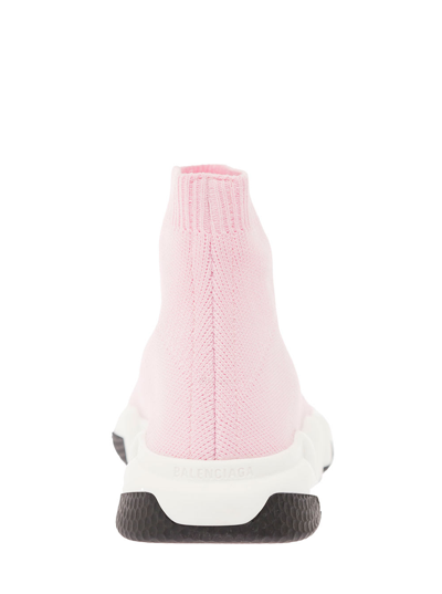 Shop Balenciaga Sneaker Speed In Maglia Rosa  Bambina In Pink