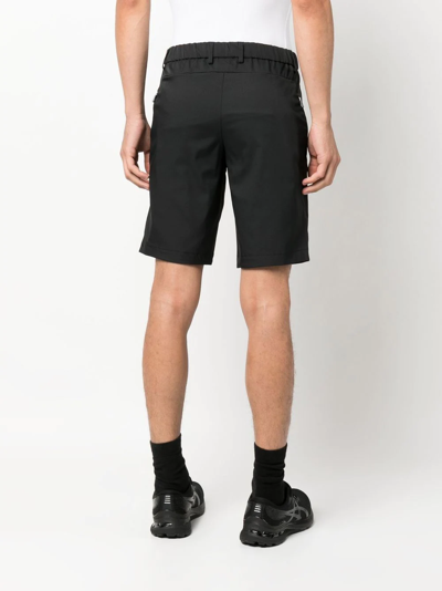 Shop Hugo Boss Litt Tailored Shorts In Black