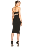 Alexander Wang T Alexanderwang.t Black Strappy Cami Tank Dress In Black