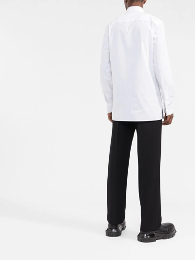 Givenchy Hardware-detail Button-up Shirt In White