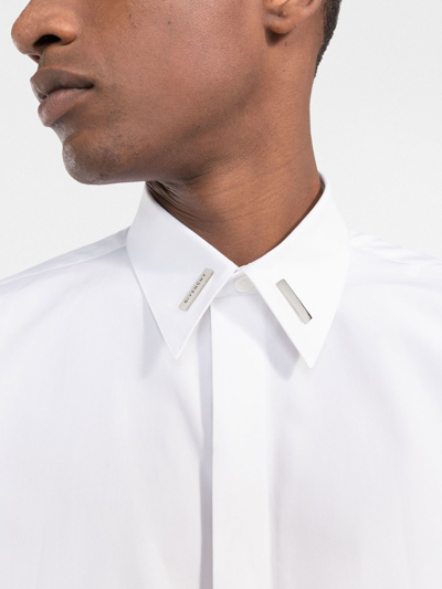 Givenchy Hardware-detail Button-up Shirt In White