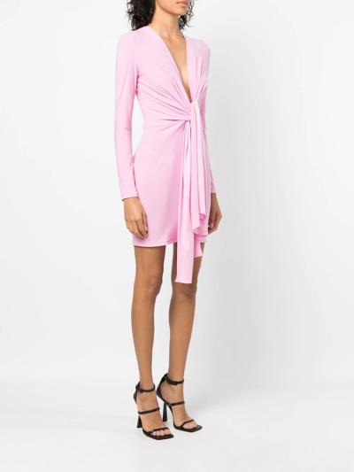 Shop Solace London Renzo Midi Dress In Pink