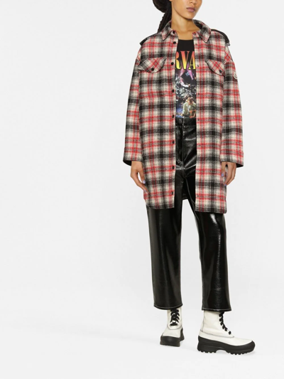 Moncler Reversible Down-filled Shirt Jacket In Black