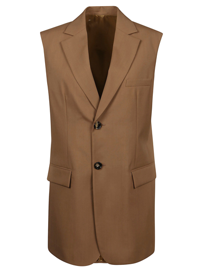 Shop Marni Women's  Brown Other Materials Vest