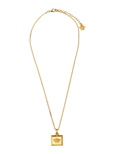 Shop Versace Men's  Gold Other Materials Necklace