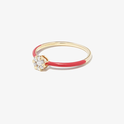 Persée 18k Yellow Gold Imagine Diamond Ring In Gold