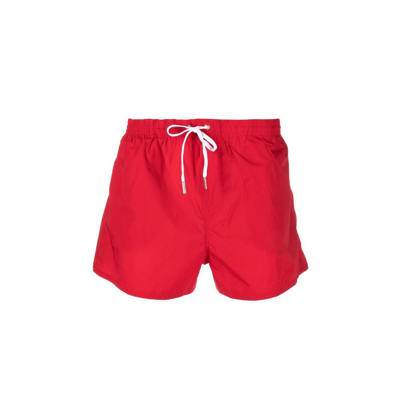 Shop Dsquared2 Be Icon Swim Shorts - Men's - Polyamide/elastane In Red