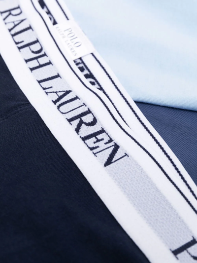 POLO RALPH LAUREN LOGO-WAISTBAND BOXERS SET OF 3 