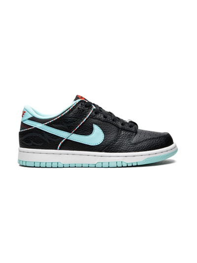 Shop Nike Dunk Low Se "barbershop" Sneakers In Black