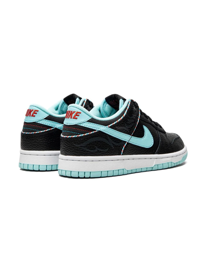 Shop Nike Dunk Low Se "barbershop" Sneakers In Black