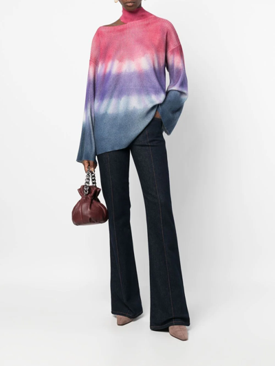 Shop Canessa Talisman Tie-dye Jumper In Pink