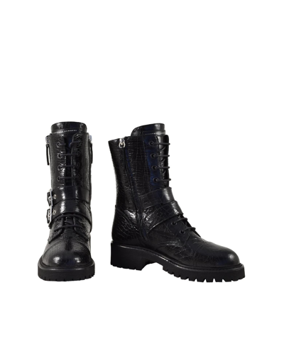Shop Giuseppe Zanotti Womens Black Boots