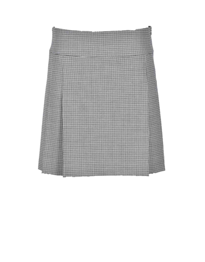 Shop Moschino Womens Black / Gray Skirt