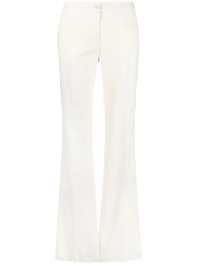 Etro High-waisted Wide-leg Trousers In Neutro