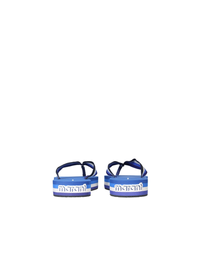 Shop Isabel Marant Tae Sandals In Blue