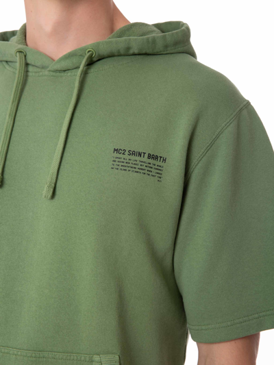 Mc2 Saint Barth Man Short Sleeve Hoodie