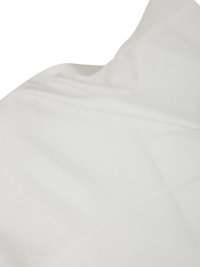 Shop Marques' Almeida Draped Neck Tshirt In White