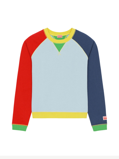 Shop Kenzo Vintage Oversize Sweatshirt In Multicoloured