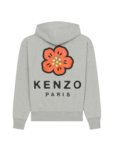 Shop Kenzo Oversize Boke Flower Sweatshirt In Grey