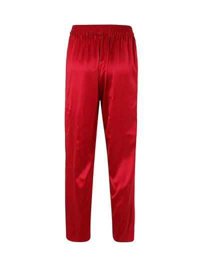 Shop Gianluca Capannolo Mila Slim Trouser With Elastic In Pink