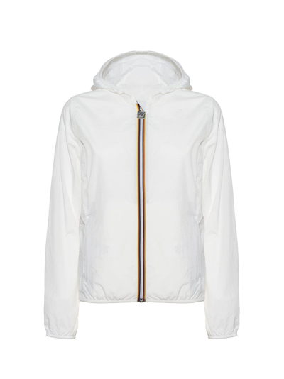 Shop K-way Double Jacket Lily In White