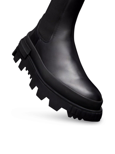 Shop Moncler Neue Chelsea Ankle Boots In Black