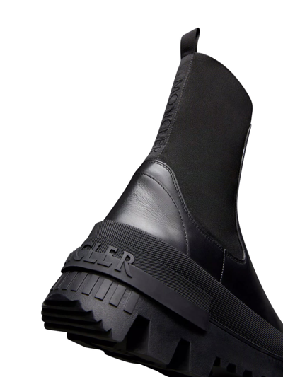 Shop Moncler Neue Chelsea Ankle Boots In Black