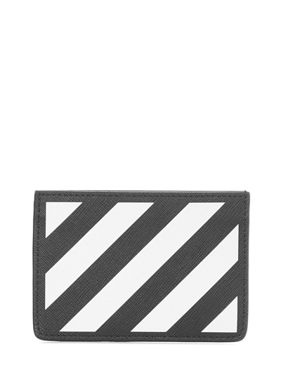 Shop Off-white Cardholder In Black