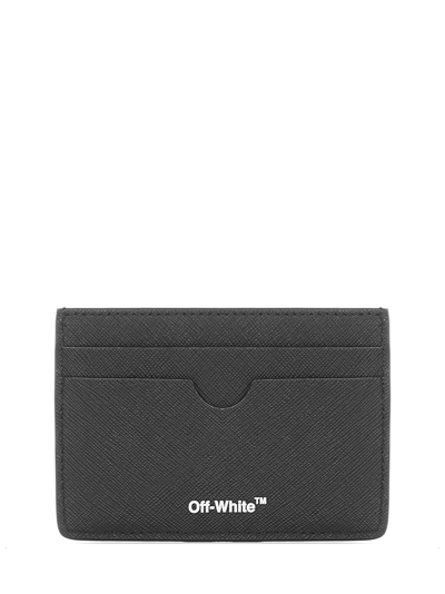 Shop Off-white Cardholder In Black