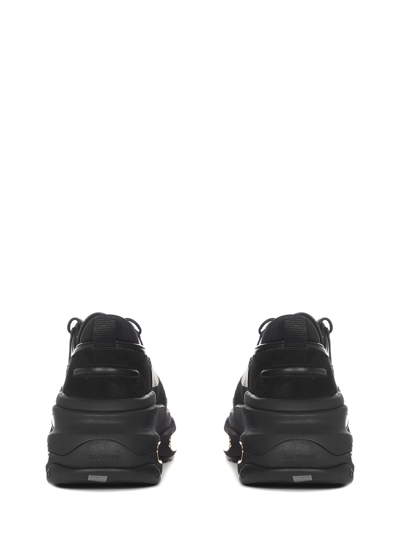 Shop Balmain Paris B-bold Sneakers In Black