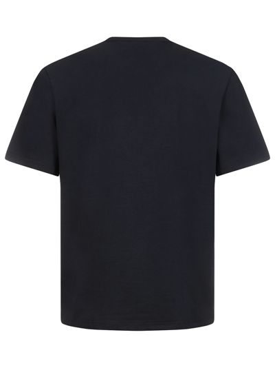 Shop Palm Angels Essential T-shirt In Black