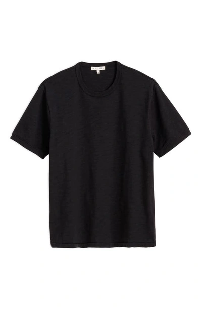 Shop Alex Mill Slub Cotton T-shirt In Black