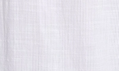 Shop Rails Wyatt Pinstripe Cotton Button-up Shirt In Kamari Stripe White