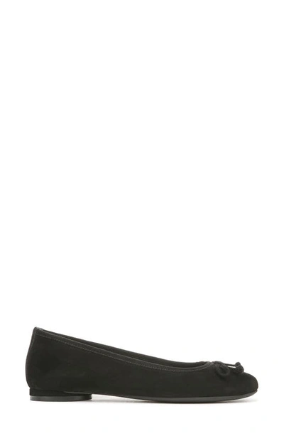 Shop Vionic Callisto Suede Ballet Flat In Black